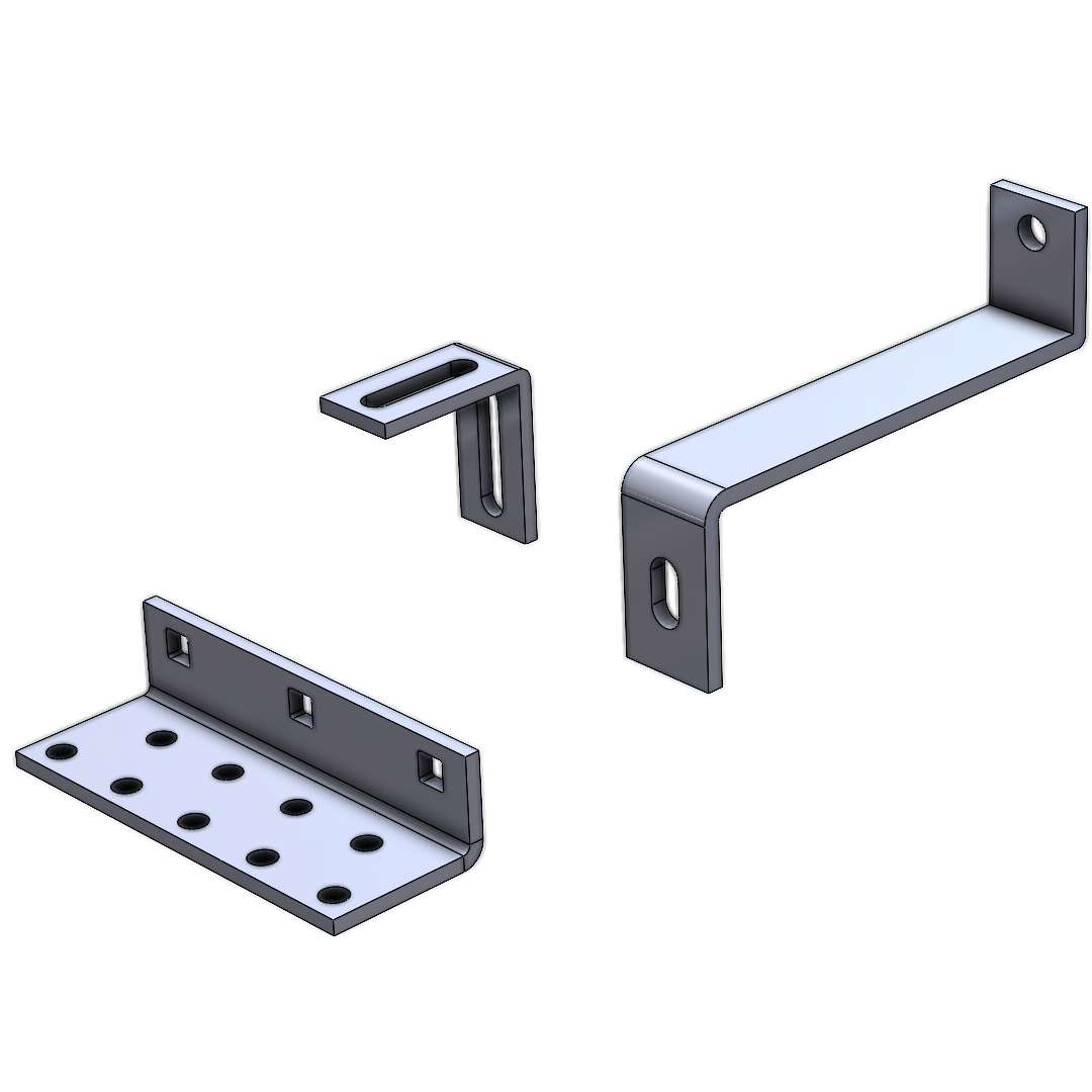 Steel accessories on demand.